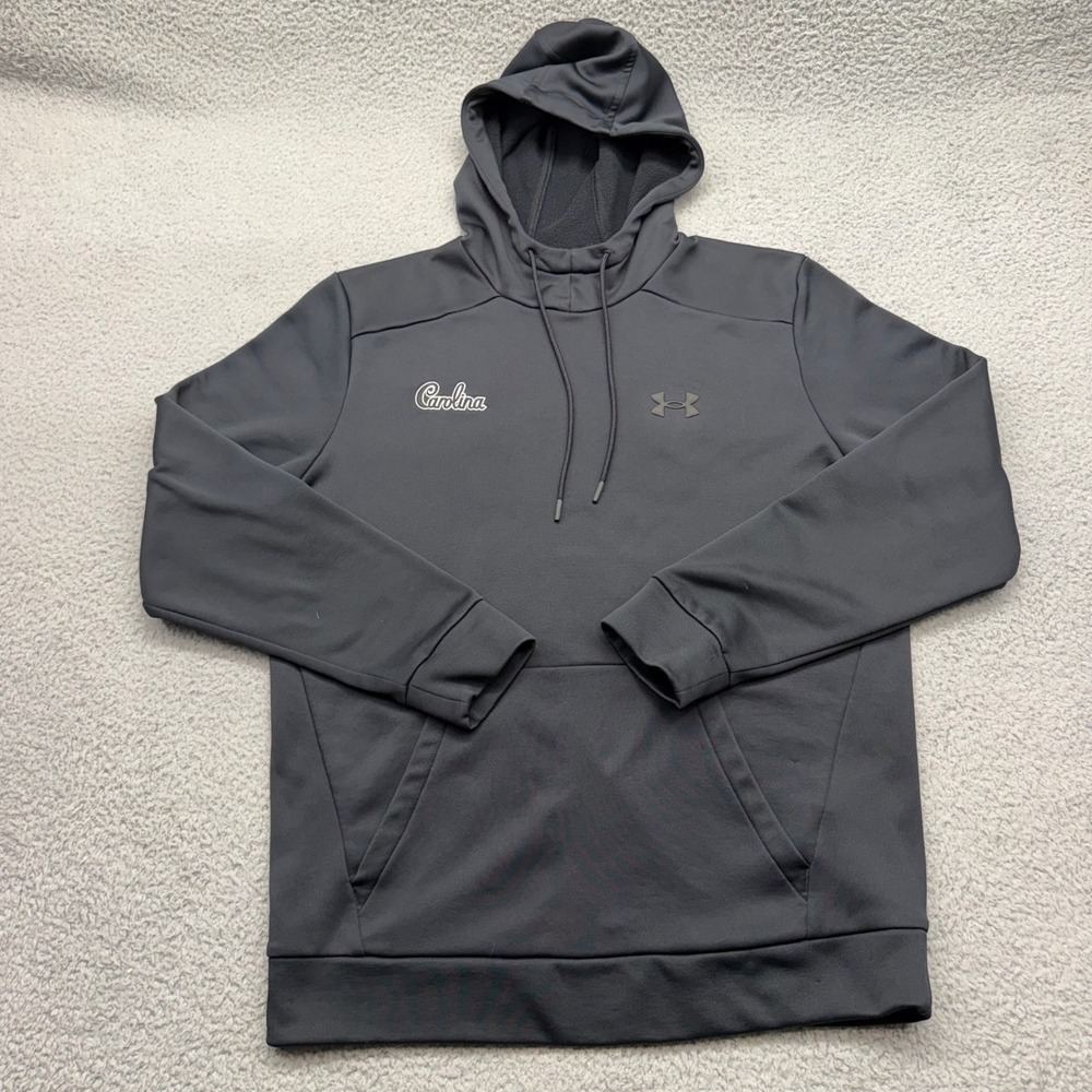 Under Armour 1373353 Mens Medium USC Carolina Gamecocks Black Fleece Hoodie